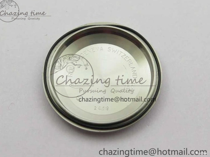 MiroTime 0128 Day-Date 36mm 128239 SS Crystal BP Best Edition White MOP Crystal Marker Dial on SS President Bracelet A MoistureWicking 2682